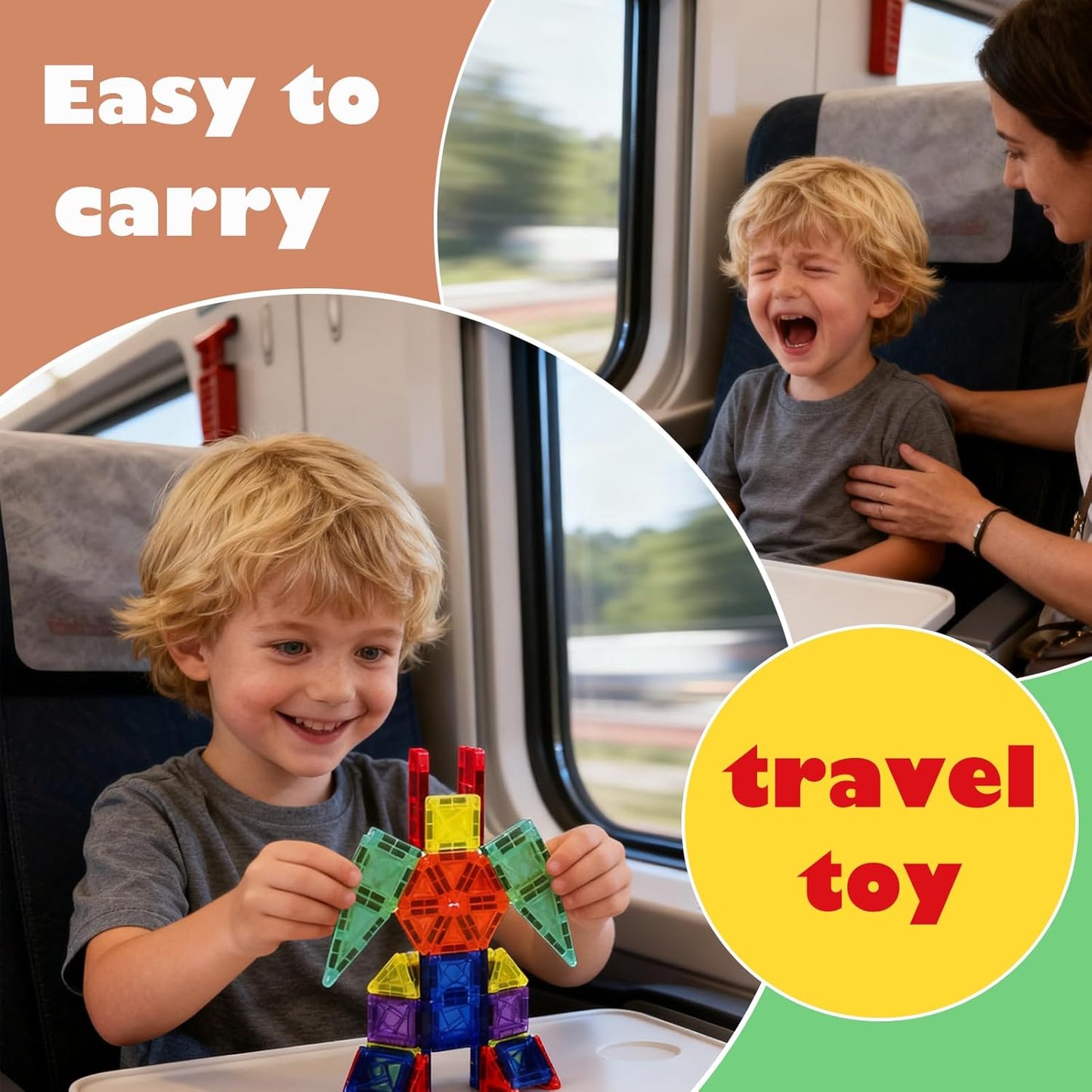 🎁Last Day Special 49% OFF - Mini Magnetic Tiles Building Blocks