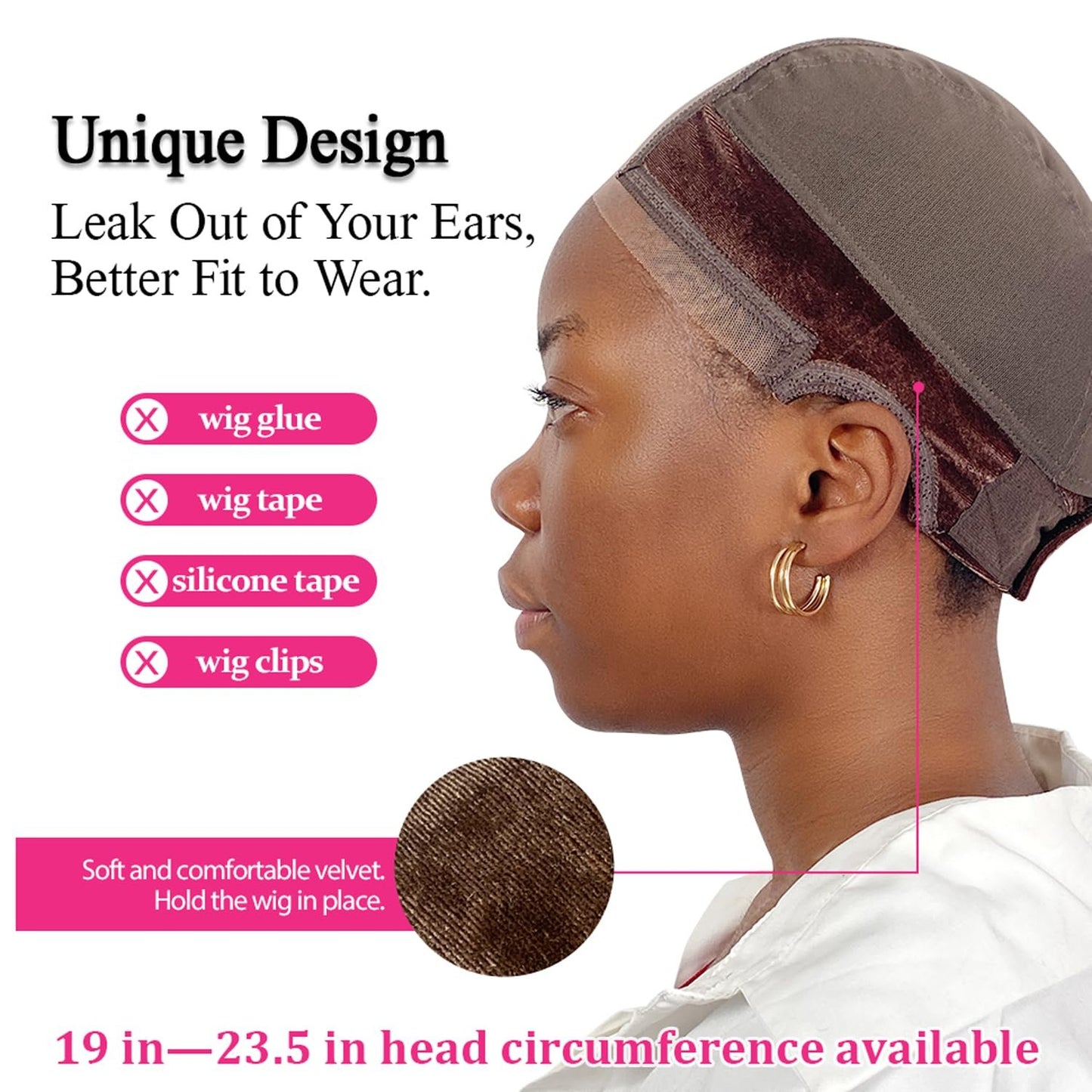 🔥This Week's Special Price $9.99 !!! 🔥Wig Grip Cap